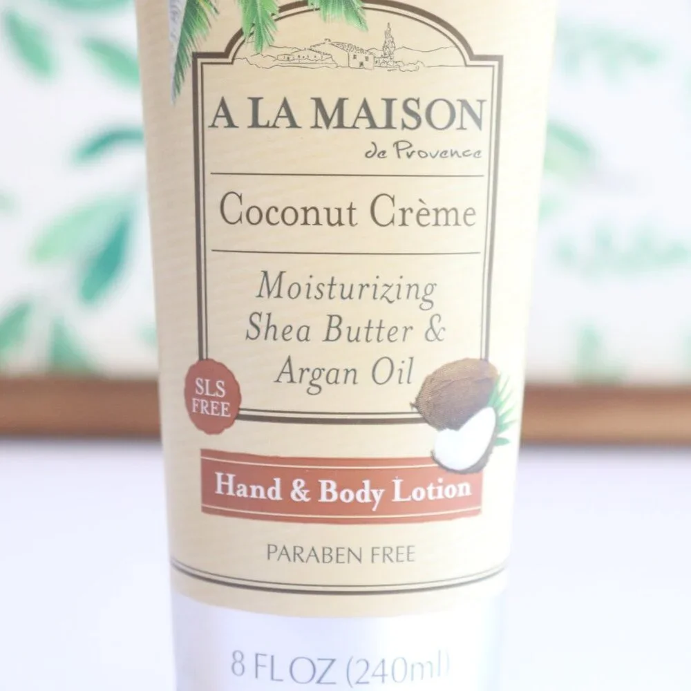 A La Maison | Coconut Crème Moisturizing Shea Butter Argan Oil Lotion Full/Mini - Picture 9 of 16